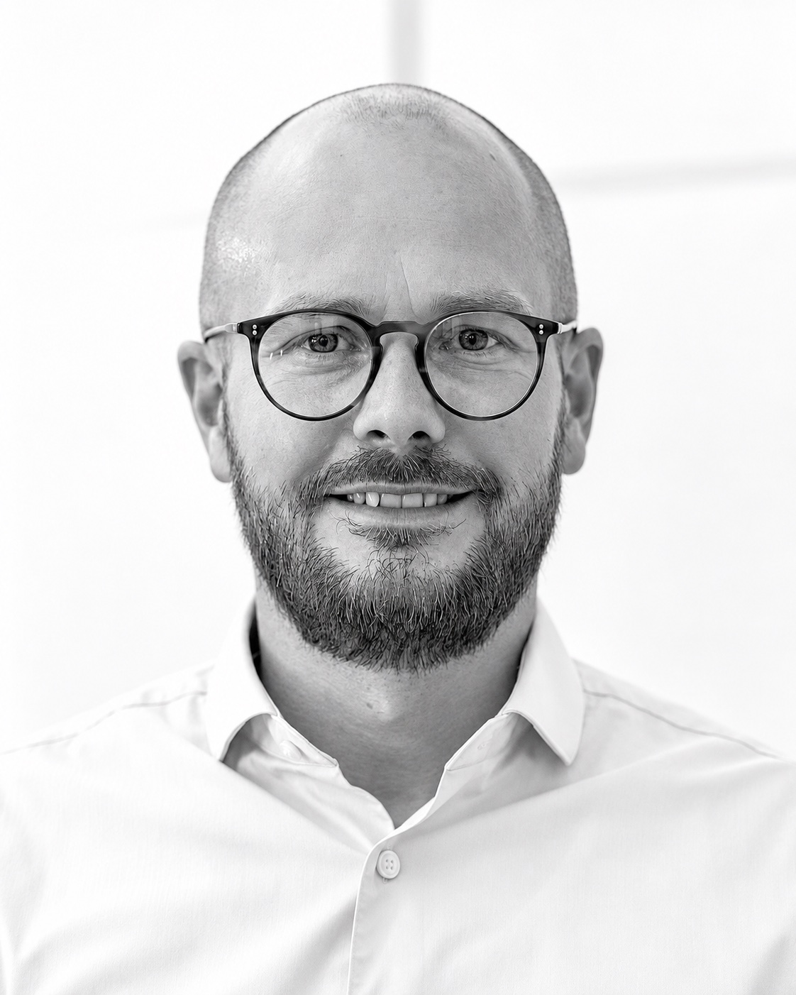 Portrait of Namelie co-founder Kristoff Styrbæk